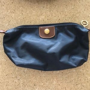 Navy Longchamp Pouch